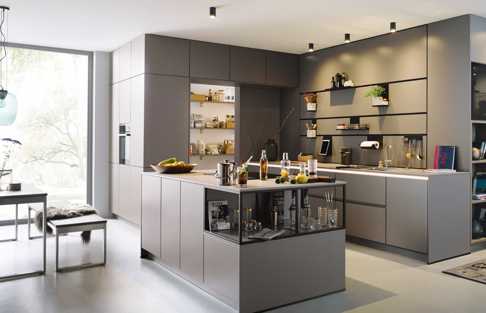 Modern kitchens from design-factory, Schuller and Nolte